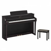 YAMAHA CLP-845 Clavinova Digital Piano | ROSEWOOD with Bench and Adaptor